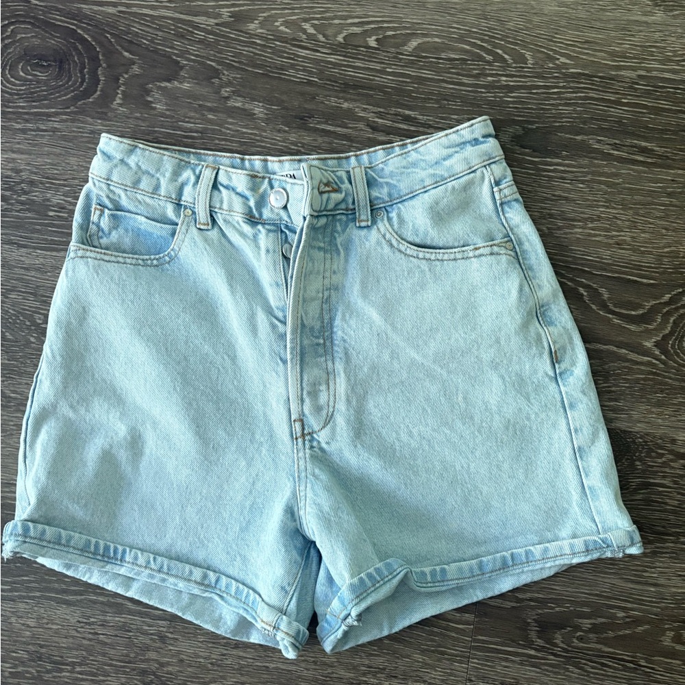 Zara Light Blue Denim Women's Shorts Size 6